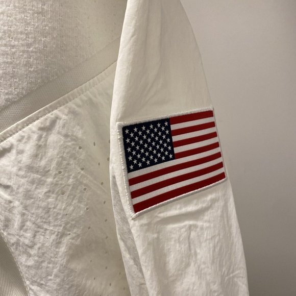 $450 MEN S M L XL Nike Team USA Windrunner Medal Stand Jacket Olympic CK4552-100 - Picture 8 of 11